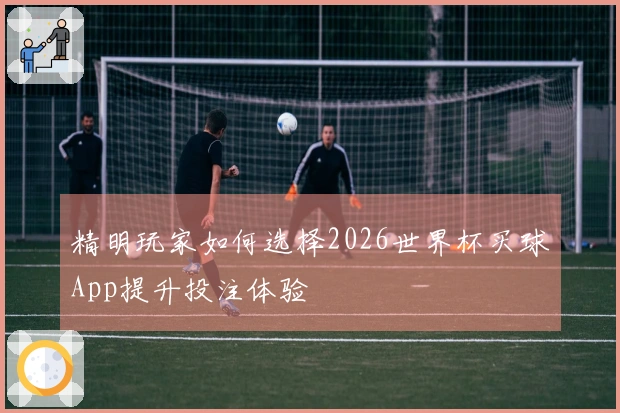 精明玩家如何选择2026世界杯买球App提升投注体验