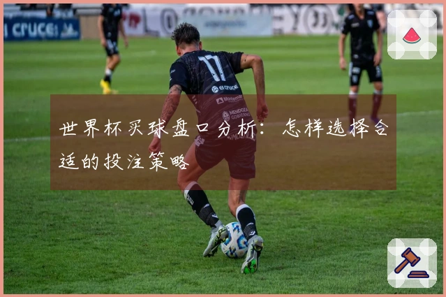 世界杯买球盘口分析：怎样选择合适的投注策略